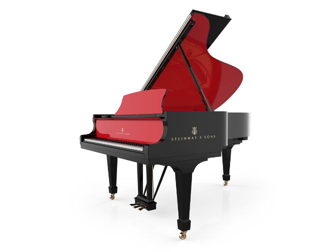 Pink steinway piano 2025